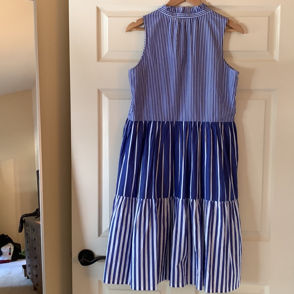 J.crew cotton sleeveless sundress New with tags small - Picture 2 of 5